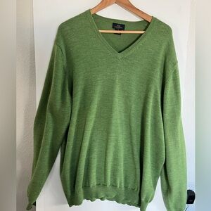 BROOKS BROTHERS green sweater